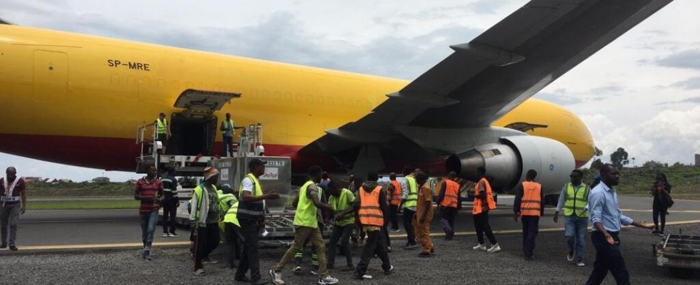 35 tonnes of EU humanitarian aid arrive in Goma