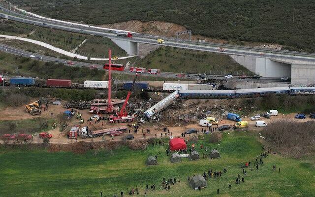 36 people died in the train accident in Greece Greek