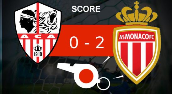 AC Ajaccio Monaco Ligue 1 a remarkable match for