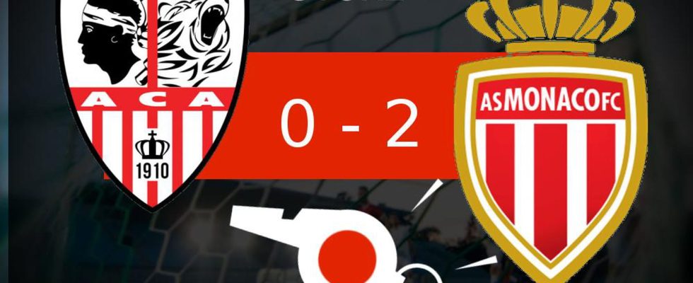 AC Ajaccio Monaco Ligue 1 a remarkable match for