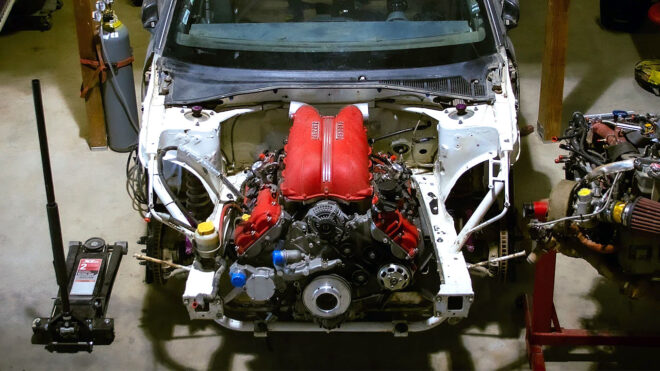 An exquisite test video for the Ferrari powered Subaru WRX STI