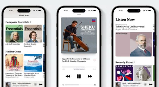 Apple Music Classical app debuts