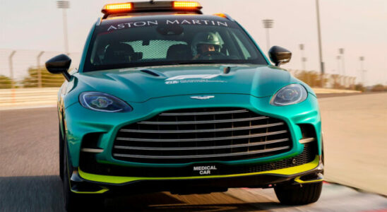 Aston Martin unveils new Formula 1 medical vehicle