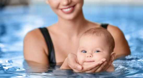 Baby swimmer at what age course of the sessions