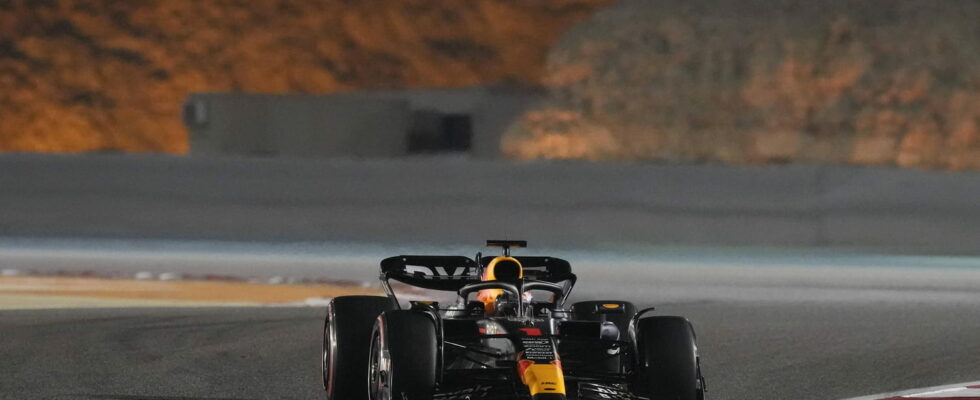 Bahrain GP Solo rider of Verstappen and Red Bull eternal