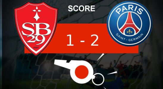 Brest PSG defeat for Stade Brestois in the match