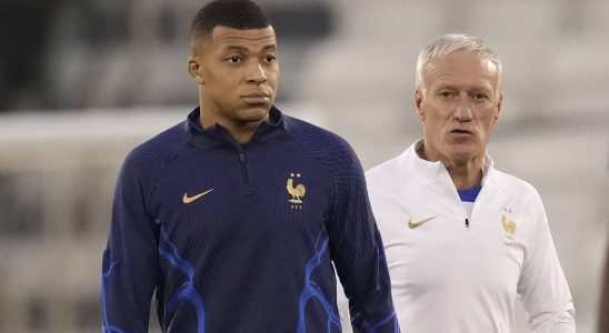 Captain of the France team Deschamps justifications for Mbappe and