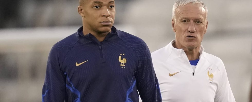 Captain of the France team Deschamps justifications for Mbappe and