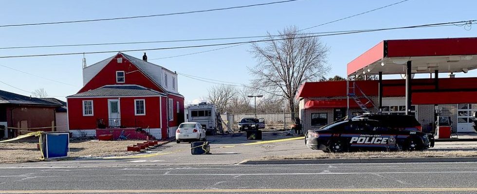 Chatham Kent police investigating incident on Mill Street in Tilbury