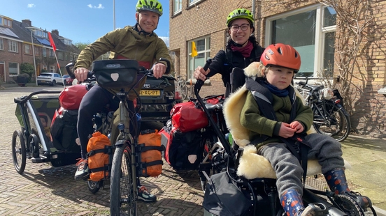 Cycling from Utrecht to Italy with Floris 3 and Sofie