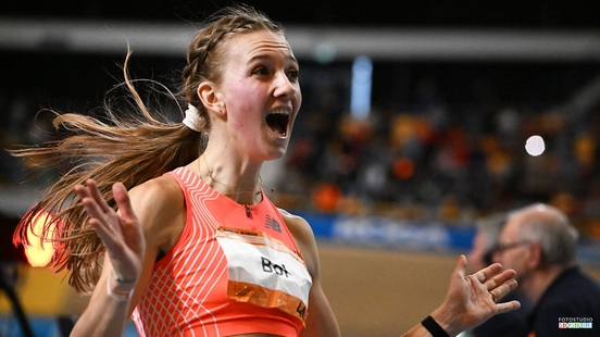 Femke Bol 23 extends title 400 meters at European Indoor