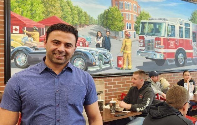 Former police officer opens up Firehouse Subs in Chatham