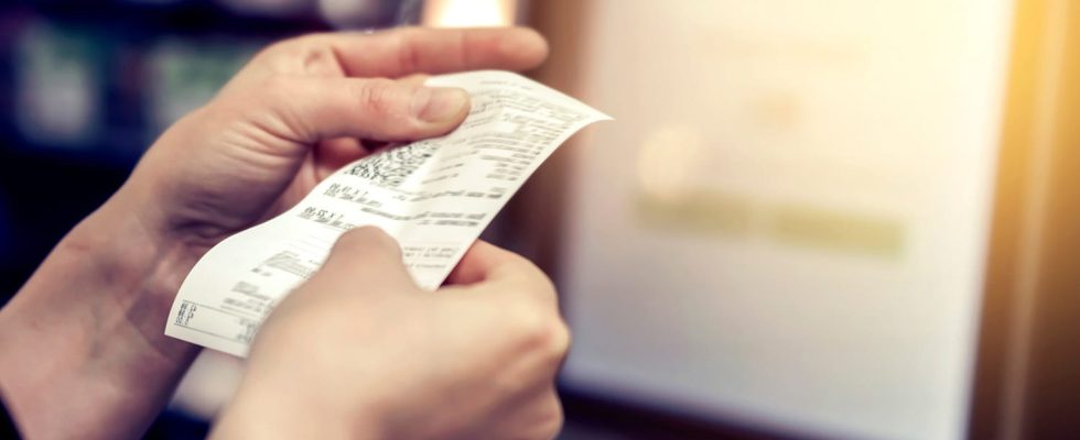 From April 1 2023 receipts will no longer be systematically