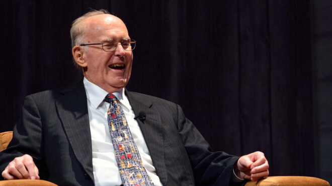 Gordon Moore the leading figure in the technology world passed