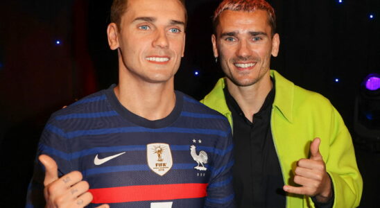 Griezmann at Grevin I try to be an exemplary and