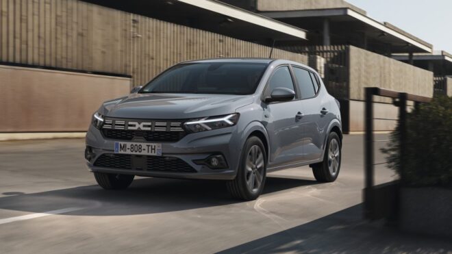 How much have Dacia Sandero prices changed in the new