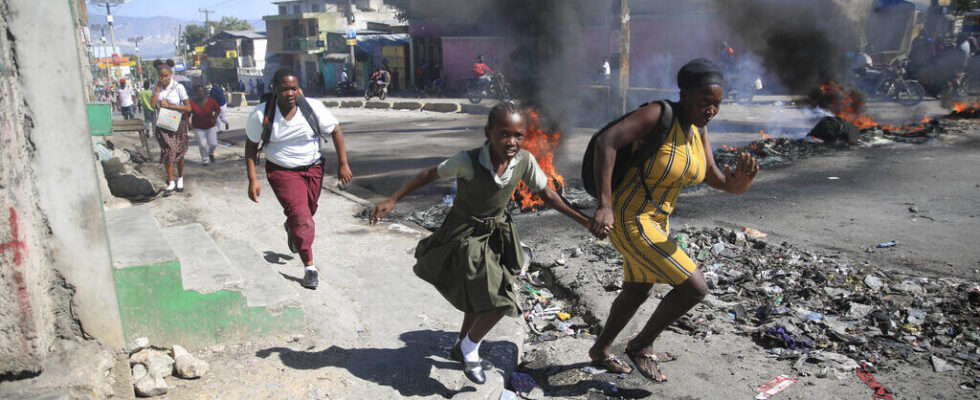 In the spotlight High tensions in the Haitian capital