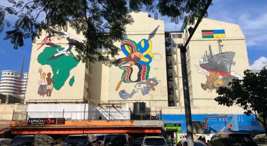 In the streets of Nairobi a mural to raise awareness