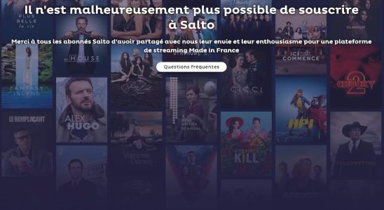 Its over for Salto French style Netflix is ​​closing its doors