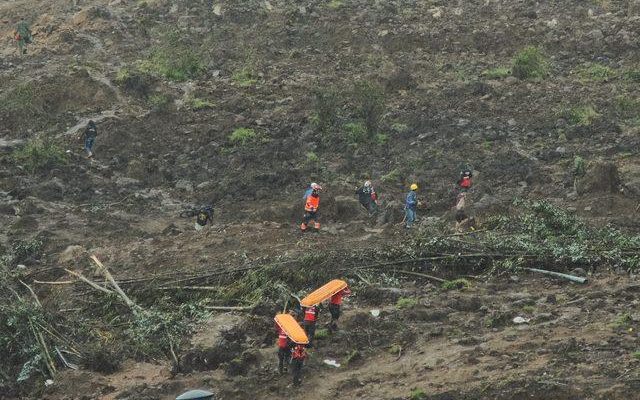 Landslide disaster in Ecuador 16 dead many missing