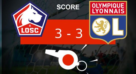 Lille Lyon Lille OSC did not make the difference