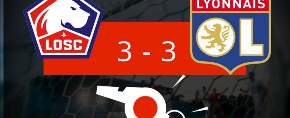 Lille Lyon Lille OSC did not make the difference