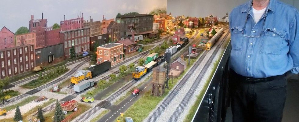 Model train layout designs are never done