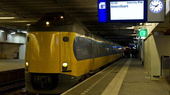 Night trains between Amersfoort and Utrecht until 2024