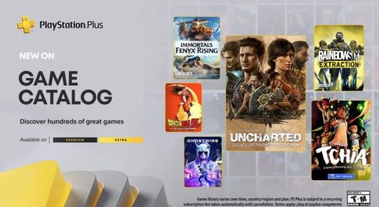 PS Plus Extra and Deluxe March 2023 games announced