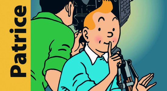 Patrice Leconte traveling forward on Tintin