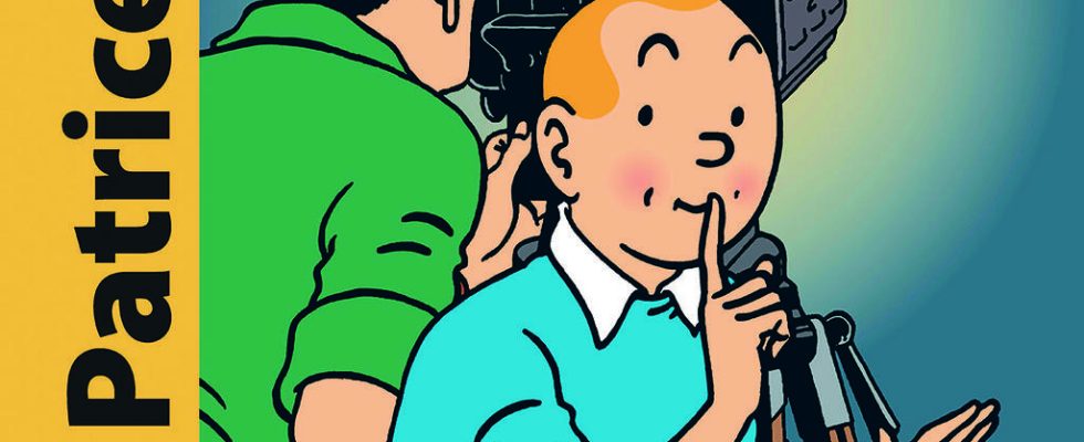 Patrice Leconte traveling forward on Tintin