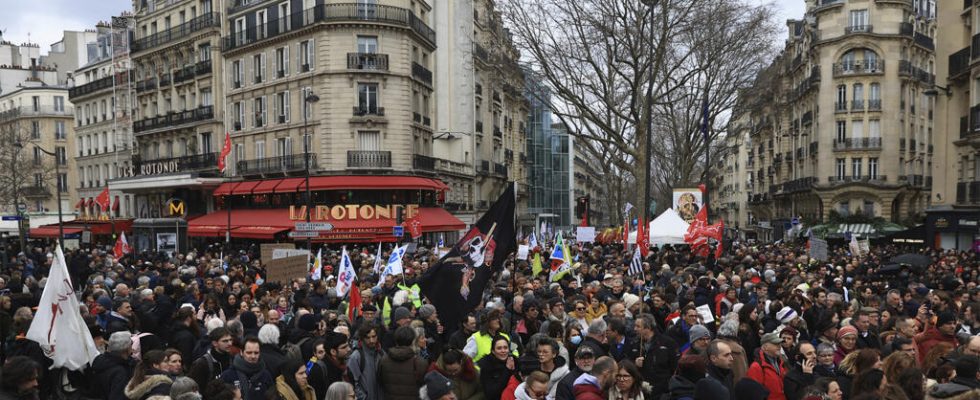 Pension reform in France a government coup