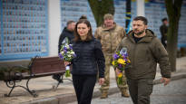 Prime Minister Sanna Marin during her visit to Kyiv –