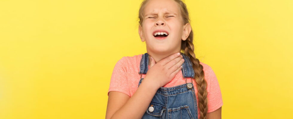 Relieve sore throat in children honey drugs