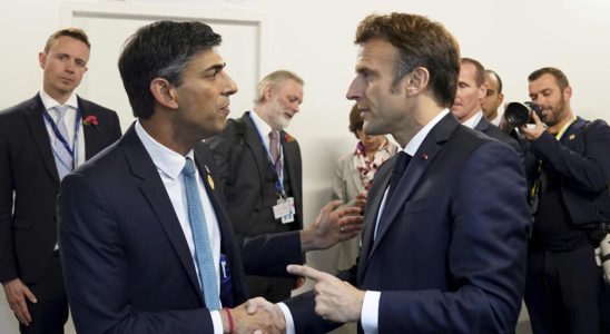 Rishi Sunak received by Emmanuel Macron for a Franco British reconnection