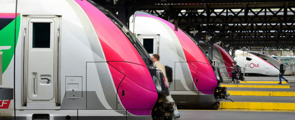 SNCF strike disruptions on the TGV TER RER of March