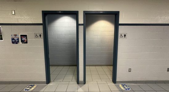 Safety trumps privacy as area high school removes bathroom doors