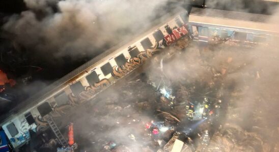 Serious train accident in Greece