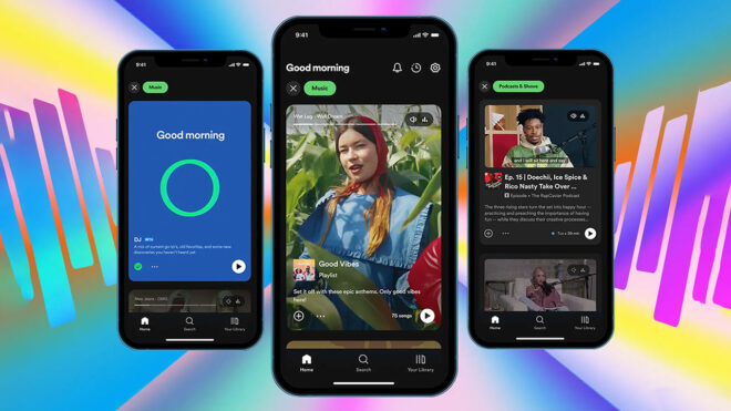 Spotify undergoes a TikTok inspired transformation with new design