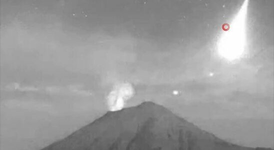 Spotted near Popocatepetl Volcano Interesting image