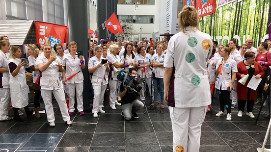 St Antonius Diakonessenhuis and Meander participate in hospital strike on