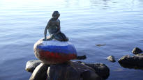 The Little Mermaid statue again the target of vandalism in