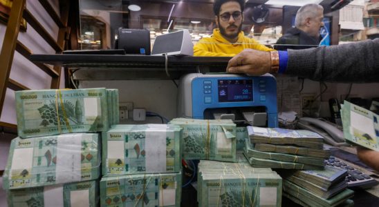 The fall in the price of the pound in Lebanon