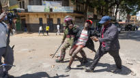 The police broke up the large demonstration in Kenya EPNs