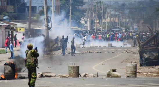 Third protest in ten days by supporters of Raila Odinga