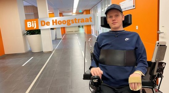 Tijs 17 sustained a spinal cord injury during a dive