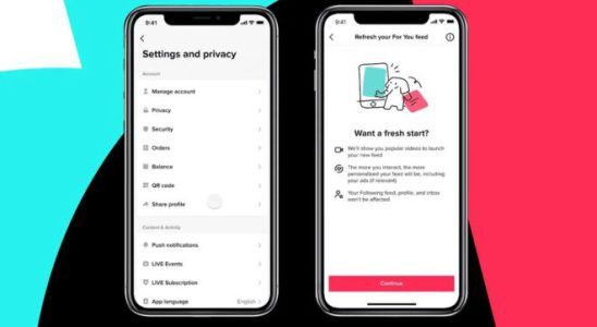 TikTok takes a refresh step for a fresh start