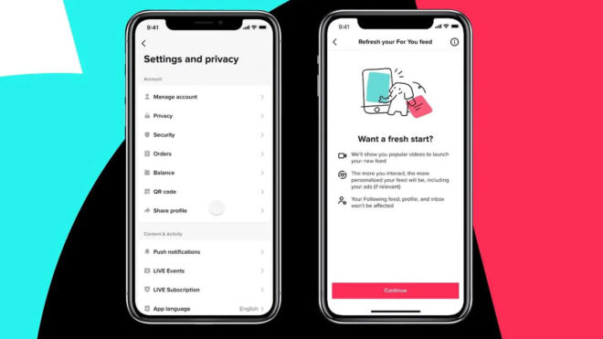TikTok takes a refresh step for a fresh start