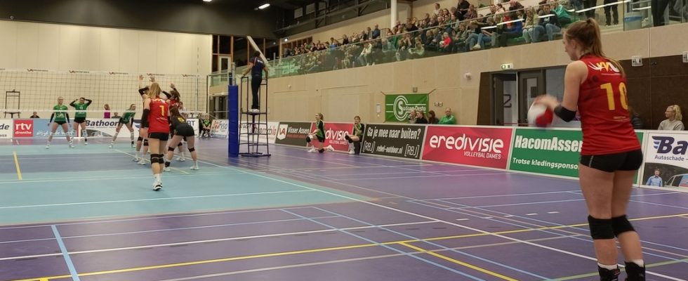 Tour through the halls VV Utrecht suffers damage Korfball players