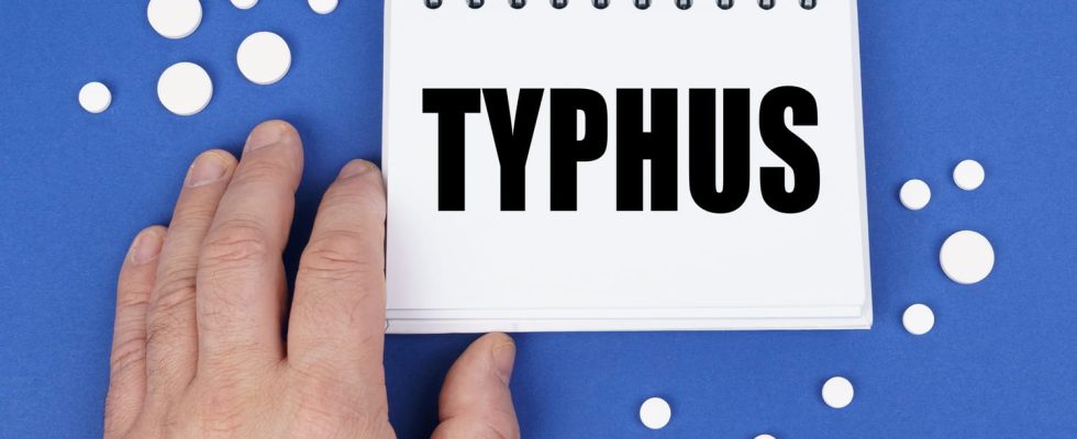 Typhus definition symptoms contagion vaccine